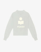 Isabel Marant  -  Pull à logo gris femme