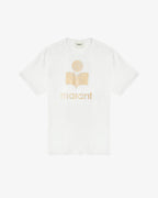 Isabel Marant - teeshirt femme blanc/or